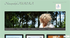 Desktop Screenshot of natuurpraktijkaurora.com